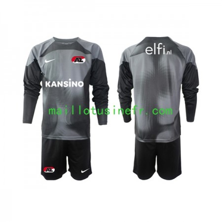Maillot de Foot AZ Alkmaar Extérieur Gardien 2022-23 Manches Longues - Enfant